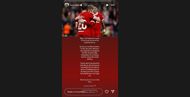 Harvey Elliott's tribute to Diogo Jota